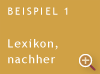 Beispiel 1 > Zustand nachher: Wir fertigen einen neuen Lederrücken an und kleben die Teile des alten Rückens wieder auf. Das neue Material ist nur im Gelenk und an dem Buchkanten sichtbar.